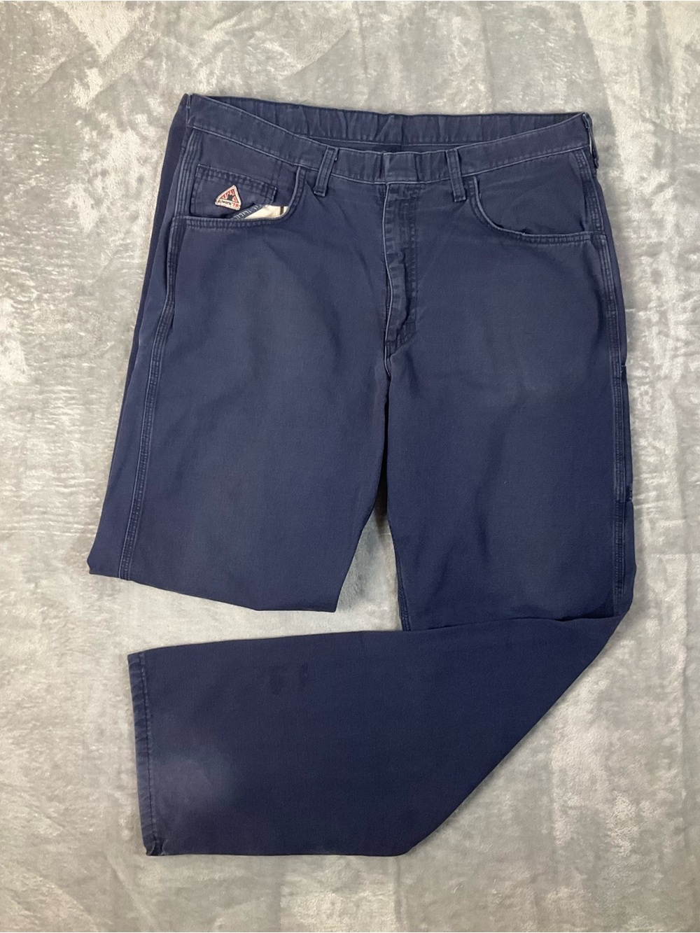 Bulwark FR Flame Resistant Jeans Men's 36x34 Cat 2 2112 Blue Denim Work Welding